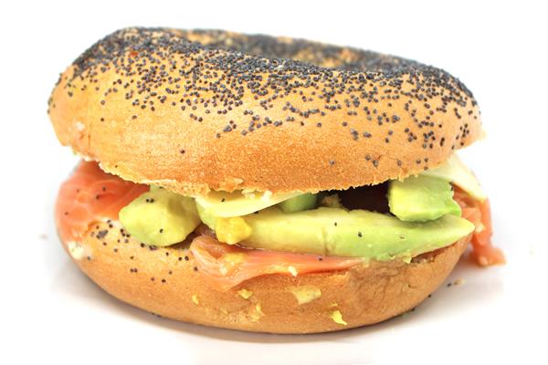 Bagel au saumon fumé - Photo 1