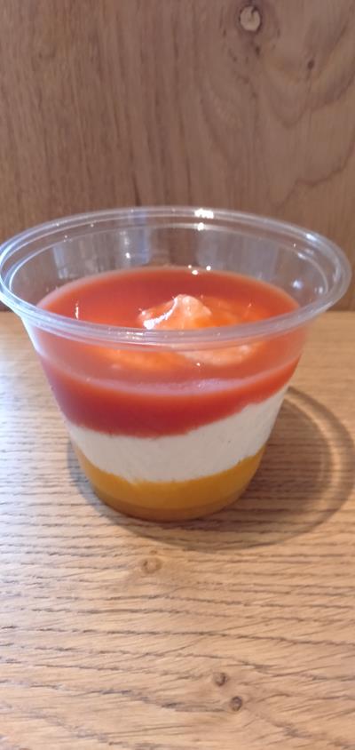 Verrine pêche melba - Photo 1