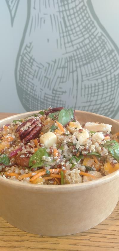 Salade de Quinoa au poulet abricot séché - Photo 1